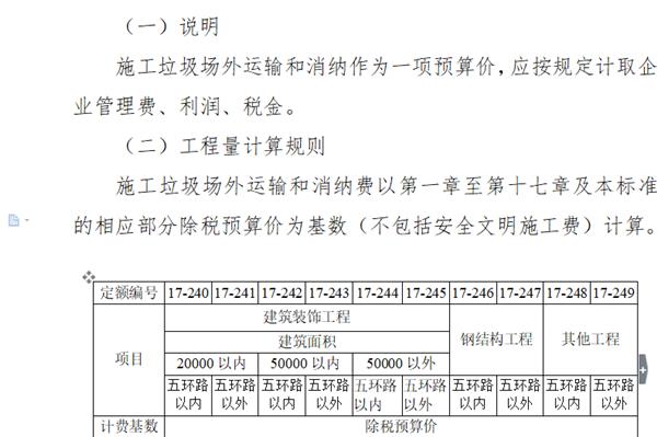 拆除工程怎么套取定额。