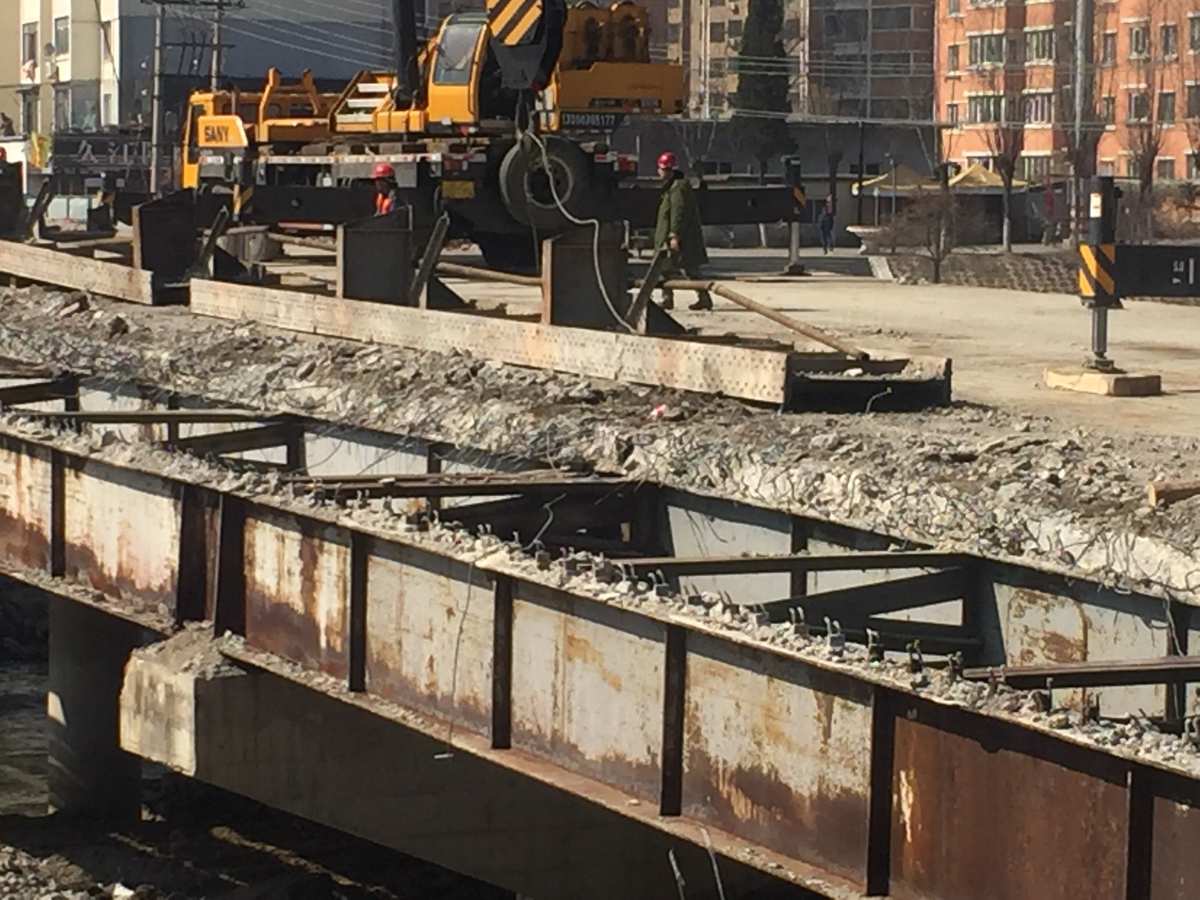 桥梁拆除，混凝土拆除工程